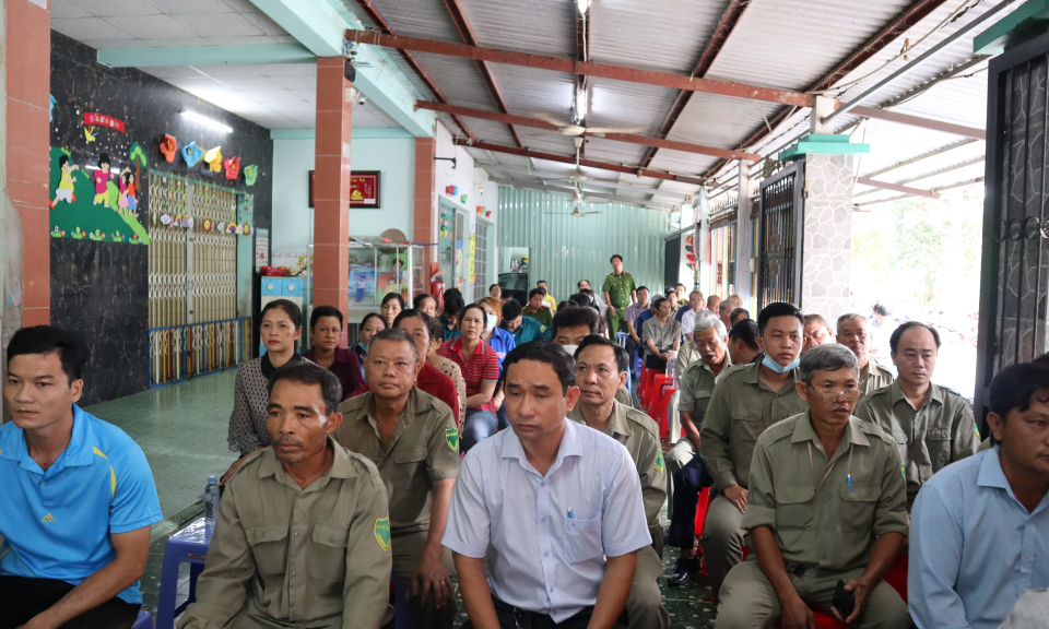 Ngày hội Toàn dân bảo vệ an ninh Tổ quốc thị trấn Bến Lức