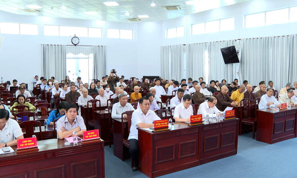 Họp mặt đại biểu Dân tộc – Tôn giáo 6 tháng đầu năm 2023