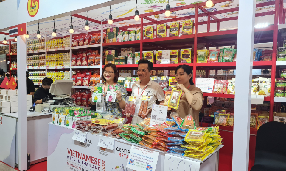 Long An tham gia Tuần lễ Hàng Việt Nam tại Thái Lan