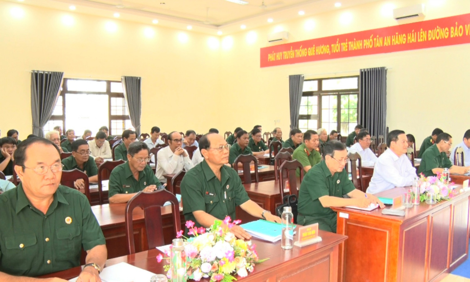 Thành phố Tân An sơ kết thực hiện nhân rộng mô hình “Cựu chiến binh tham gia giữ gìn trật tự, an toàn giao thông” giai đoạn 2018 – 2023