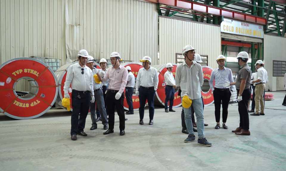 Hội Doanh nhân trẻ Long An tham quan doanh nghiệp, kết nối kinh doanh