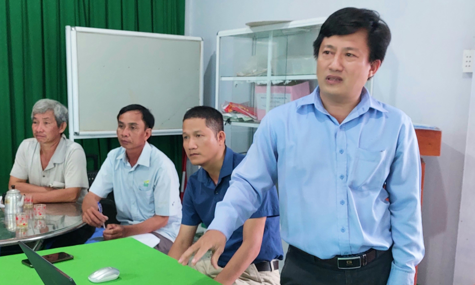 Tân Hưng tập huấn nâng cao năng lực quản lý cho Hợp tác xã