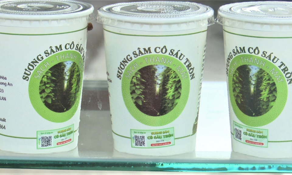 Đức Hòa sản phẩm Sương sâm Cô Sáu Tròn được công nhận OCOP 3 sao