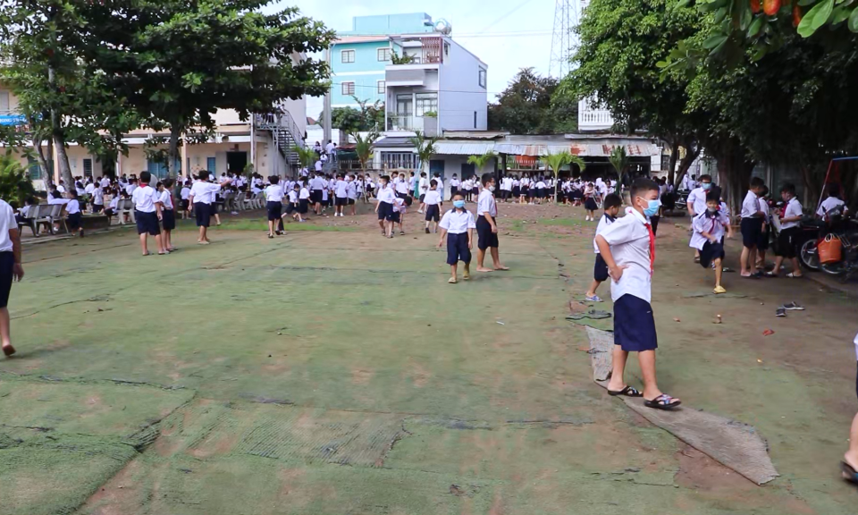 Không khí hân hoan ngày tựu trường