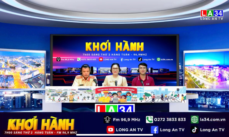 Chương trình “Khởi hành” góp phần tuyên truyền về hệ thống báo hiệu giao thông đường bộ