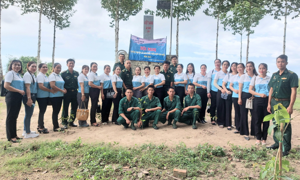 Tân Hưng tuyên truyền về biên giới, phân giới cắm mốc