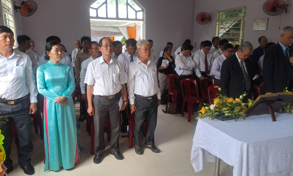 Đức Huệ công bố thành lập điểm nhóm Tin lành Mỹ Quý Tây