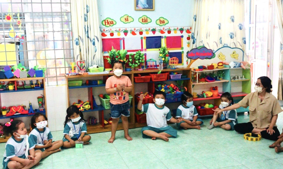 Bến Lức nỗ lực nâng cao chất lượng đội ngũ giáo viên mầm non