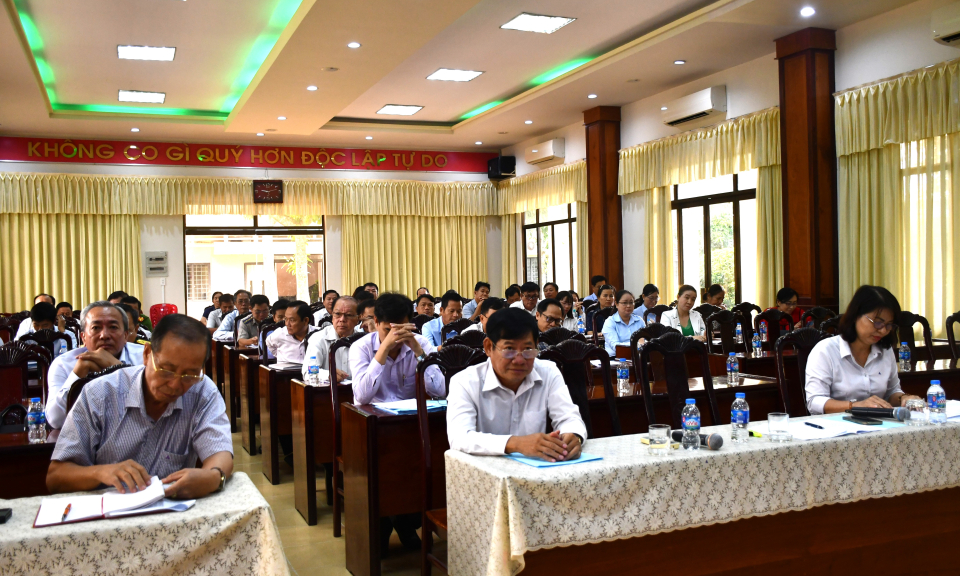 Đức Hòa: Tổng kết thực hiện mô hình tiết kiệm theo gương Bác giai đoạn 2018 - 2020