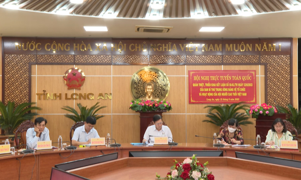 Quán triệt, triển khai Kết luận 58 của Ban Bí thư về tổ chức, hoạt động Hội Người cao tuổi Việt Nam