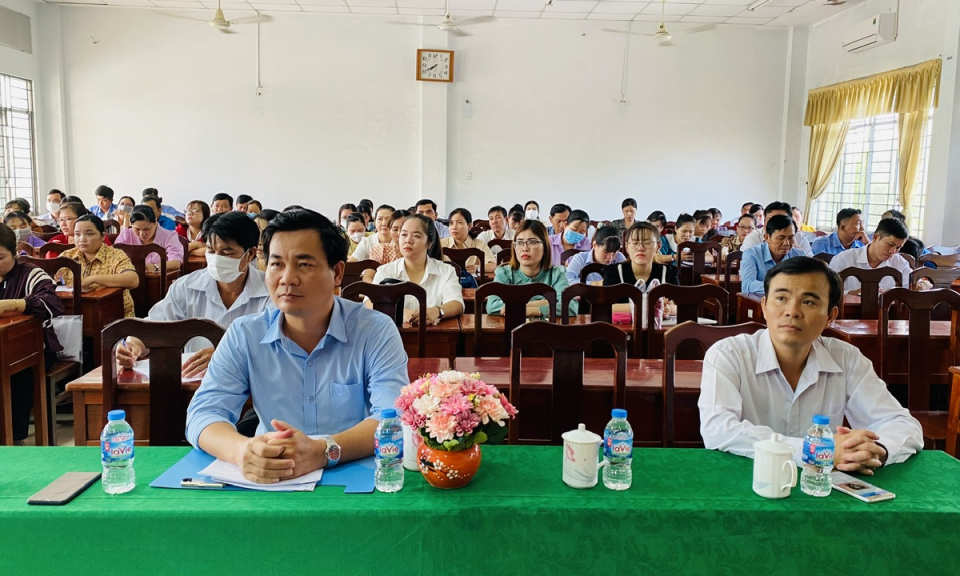 LĐLĐ huyện Tân Thạnh báo cáo nhanh kết quả Đại hội Công đoàn tỉnh Long An lần thứ XI nhiệm kỳ 2023 - 2028