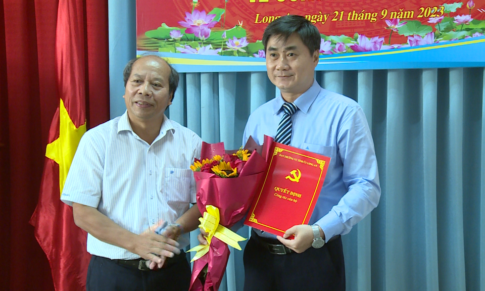 Bổ nhiệm lại Phó Tổng biên tập  Báo Long An