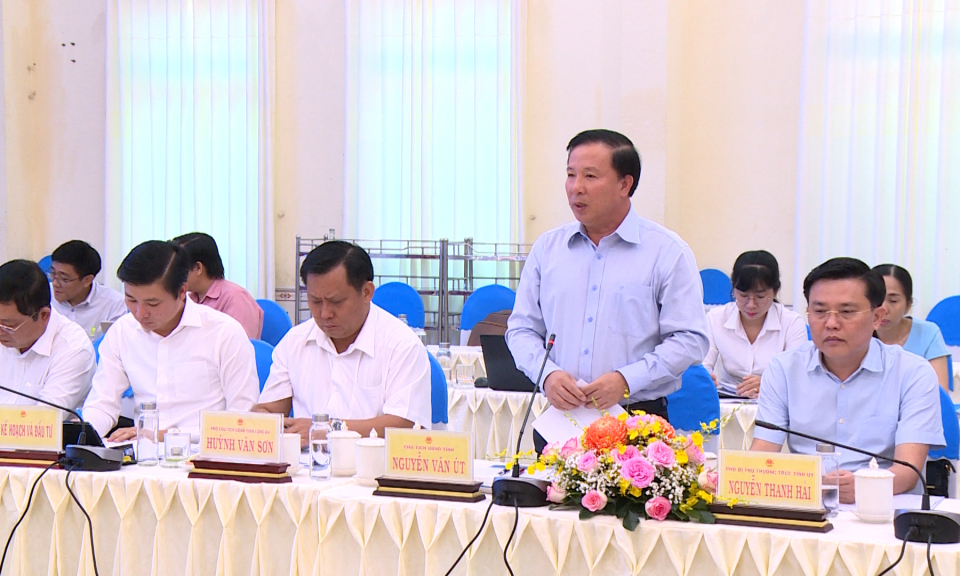 Ủy ban Tài chính, Ngân sách Quốc hội làm việc tại tỉnh Long An