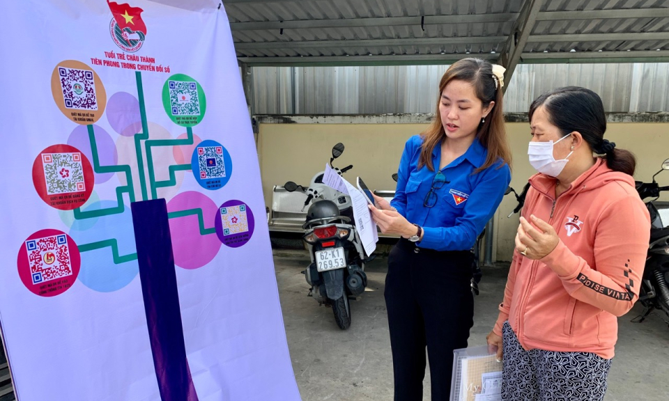 Châu Thành phát huy vai trò của Đoàn viên, thanh niên trong công cuộc chuyển đổi số