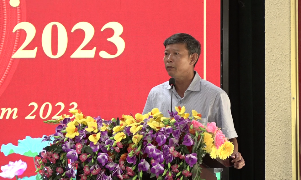Vĩnh Hưng đánh giá tình hình phát triển kinh tế - xã hội 9 tháng và phương hướng, nhiệm vụ 3 tháng cuối năm 2023