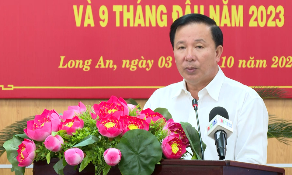 Long An quyết liệt, tăng tốc các nhiệm vụ cuối năm