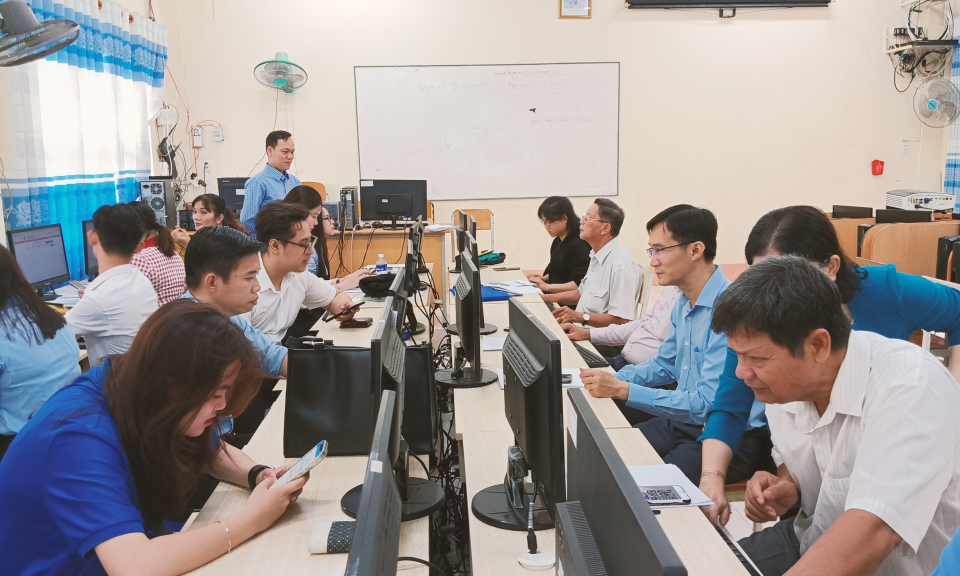 Thành phố Tân An tập huấn, triển khai phần mềm đánh giá “Công dân học tập”