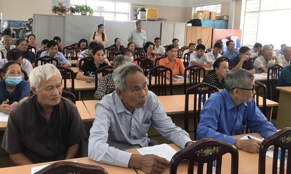 Thành phố Tân An tập huấn kỹ thuật cải tạo vườn tạp