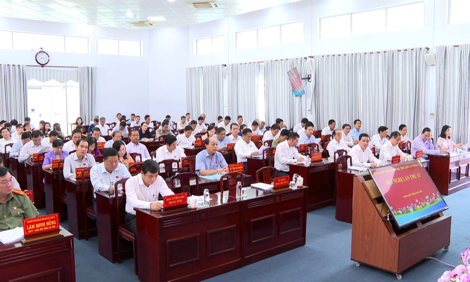 Hội nghị Tỉnh ủy Long An lần thứ 13, khóa XI, nhiệm kỳ 2020-2025