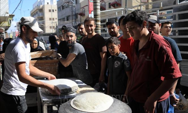 Mỹ viện trợ nhân đạo 100 triệu USD cho người dân ở Gaza và Bờ Tây