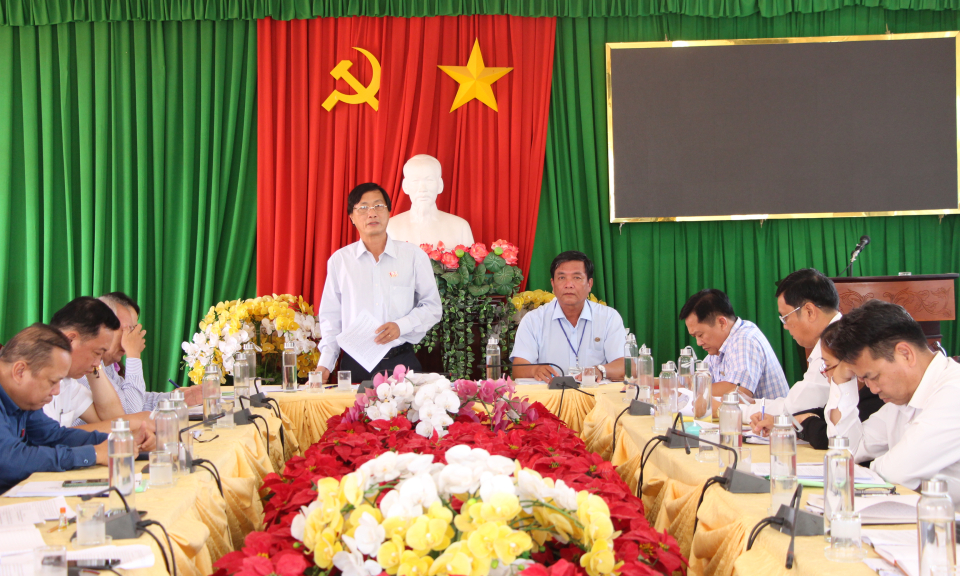 Thủ Thừa: HĐND tỉnh Long An giám sát thực hiện các chính sách an sinh xã hội