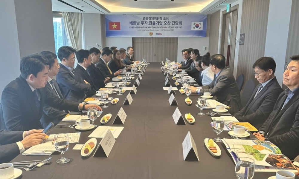 Tỉnh Long An làm việc với các Nhà đầu tư Hàn Quốc