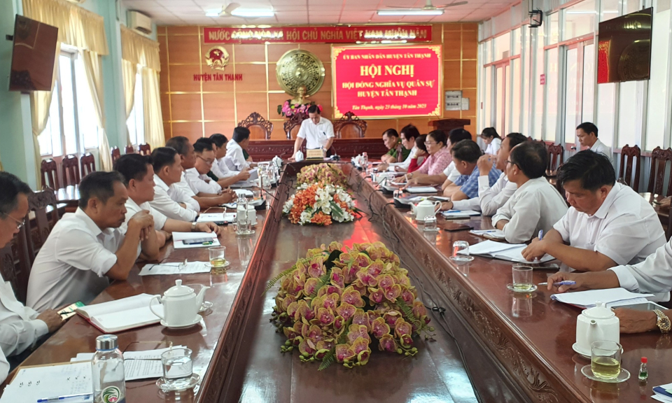 Tân Thanh hội nghị Hội đồng nghĩa vụ quân sự