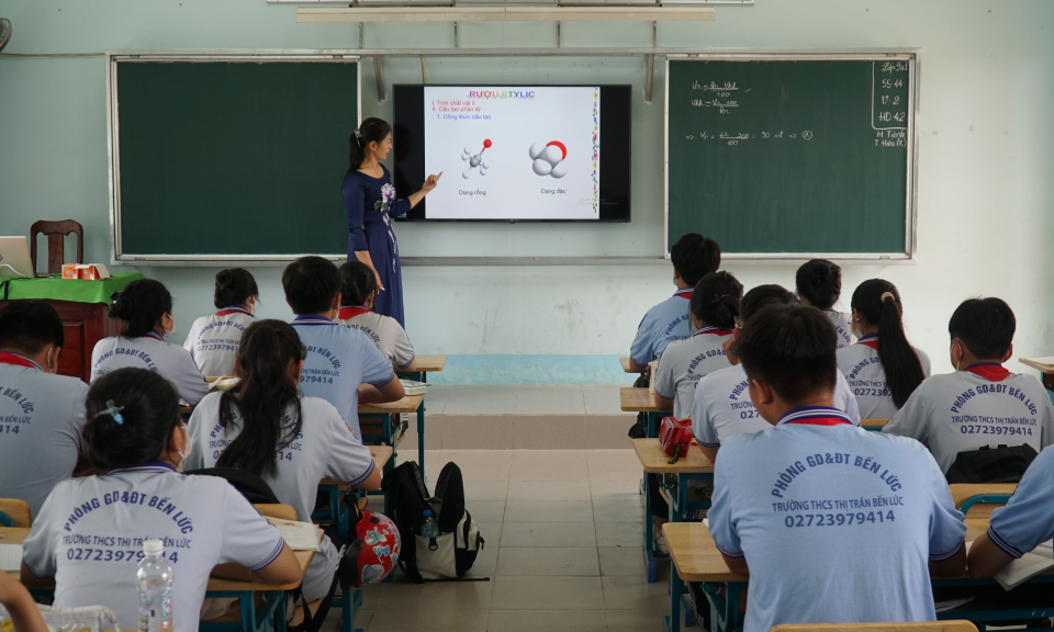 Bến Lức tăng cường giải pháp quản lý việc dạy thêm, học thêm