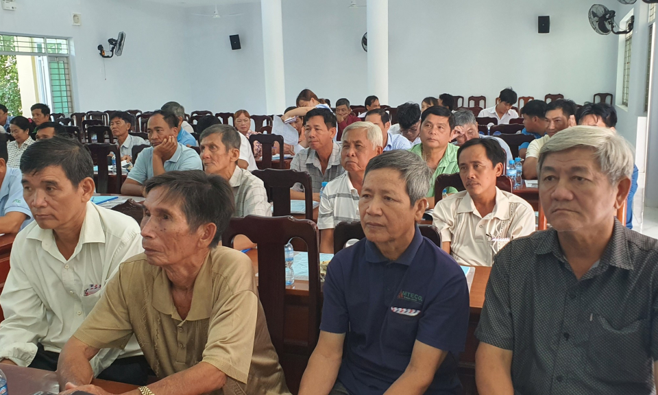 Tân Thạnh tập huấn Quy trình kỹ thuật trồng thâm canh cây ăn quả theo VietGap