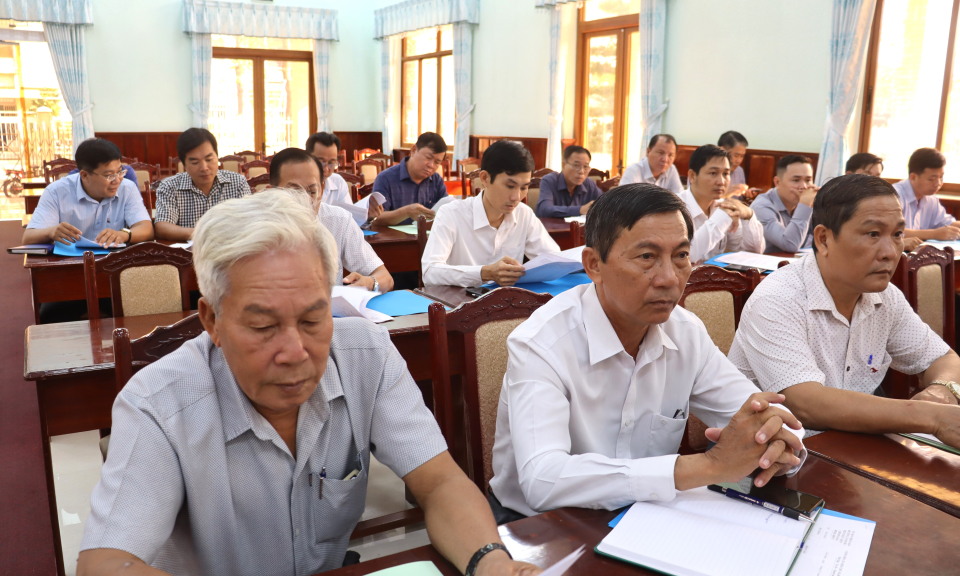 Cần Đước sơ kết thực hiện chính sách BHXH, BHYT 9 tháng năm 2023
