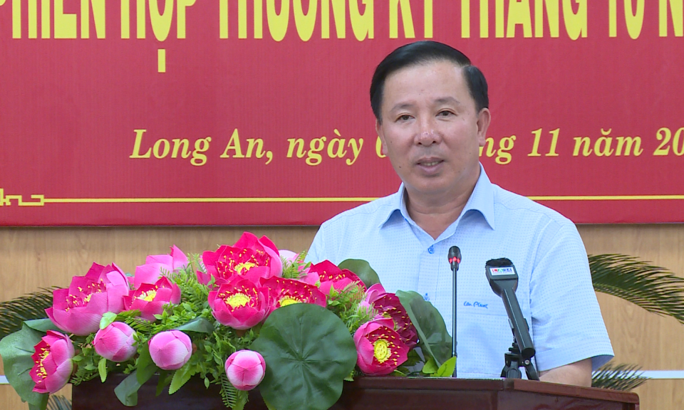 Các sở, ngành, địa phương quyết tâm trong tháng 11 hoàn thành chỉ tiêu, nhiệm vụ năm 2023