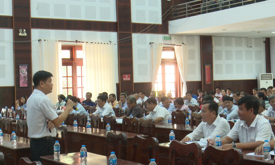 Đức Hòa bồi dưỡng kiến thức, kỹ năng cho đại biểu HĐND xã, thị trấn