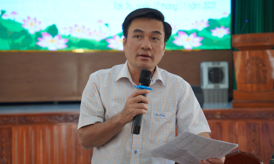 Tân Trụ tổ chức “Phiên giao dịch việc làm lưu động” năm 2023