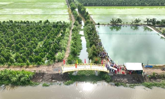 Tân Thạnh những công trình dân sinh thiện nguyện góp phần xây dựng nông thôn mới