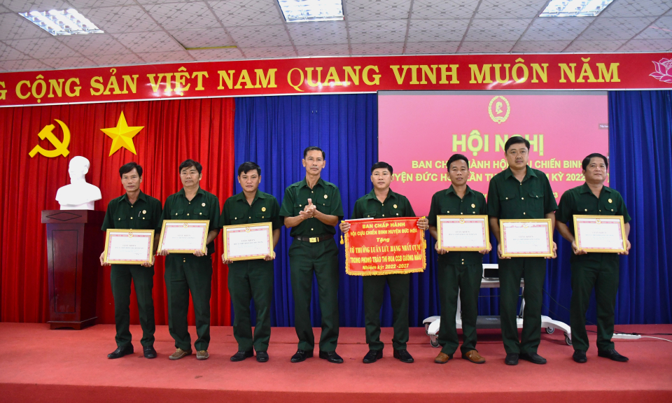 Đức Hòa tổng kết Hội Cựu Chiến binh