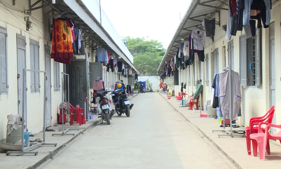 Long An có khoảng 77.200 căn nhà trọ công nhân