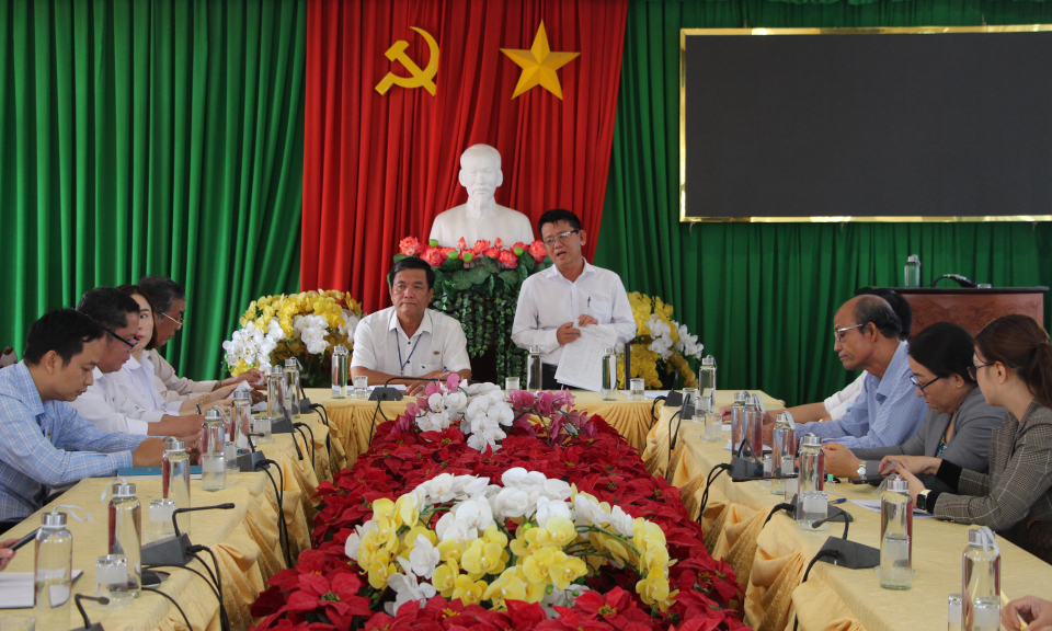 Thủ Thừa: Phúc tra kết quả hoạt động Phong trào Dân số năm 2023