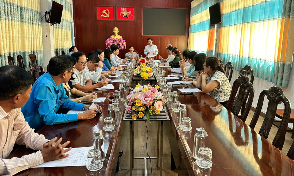 Kiến Tường phúc tra kết quả Phong trào Dân số năm 2023 
