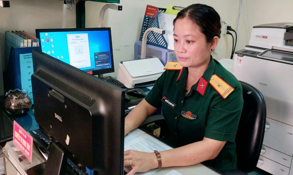 Tân Hưng: Nữ quân nhân giỏi việc nước, đảm việc nhà