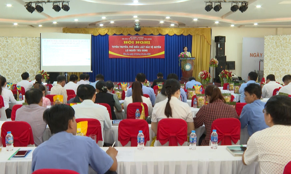 Tuyên truyền, phổ biến Luật Bảo vệ quyền lợi người tiêu dùng