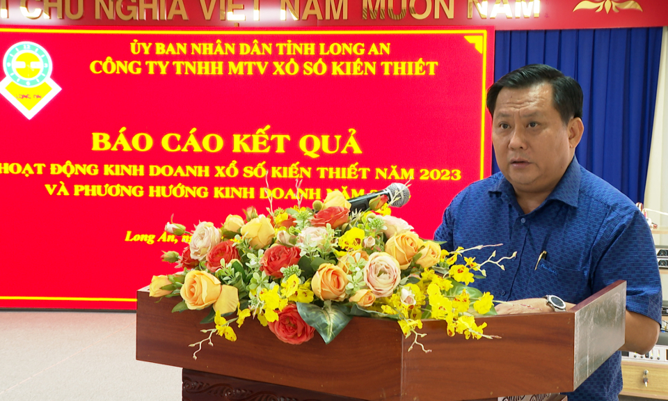 Họp Hội đồng Giám sát Xổ số kiến thiết tỉnh Long An