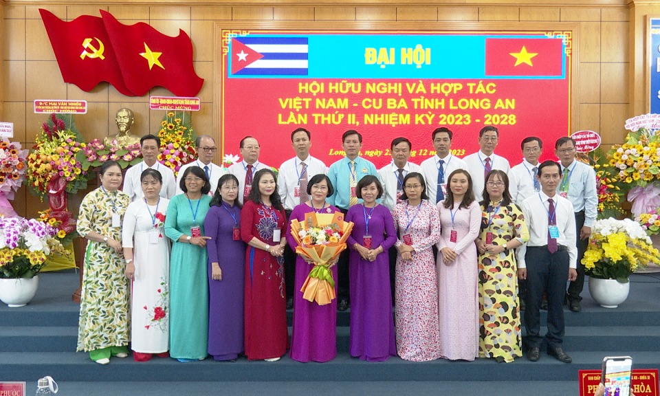 Đại hội Đại biểu hội hữu nghị và hợp tác Việt Nam - Cuba tỉnh Long An