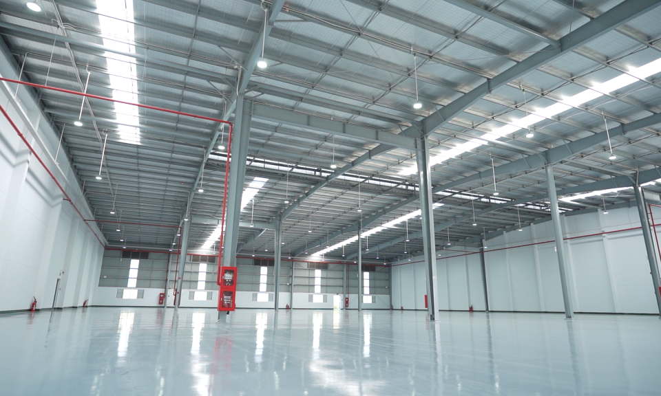 Khu công nghiệp Long Hậu mở rộng khu nhà xưởng xây sẵn tiêu chuẩn
