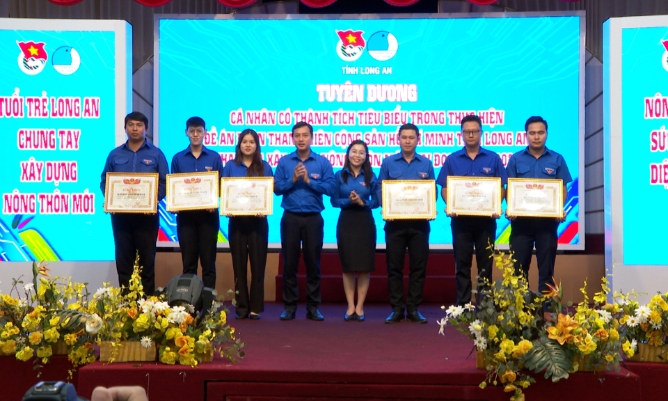 Tổng kết Đề án Đoàn TNCS Hồ Chí Minh tỉnh Long An tham gia xây dựng Nông thôn mới, giai đoạn 2020 - 2022