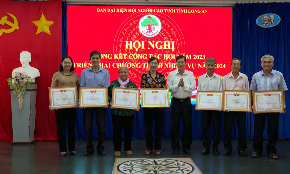 Hội Người cao tuổi tỉnh Long An tổng kết công tác năm 2023