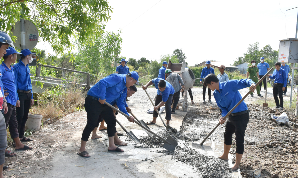 Tân Thạnh tổng kết công tác Đoàn, Hội và phong trào thanh thiếu nhi năm 2023