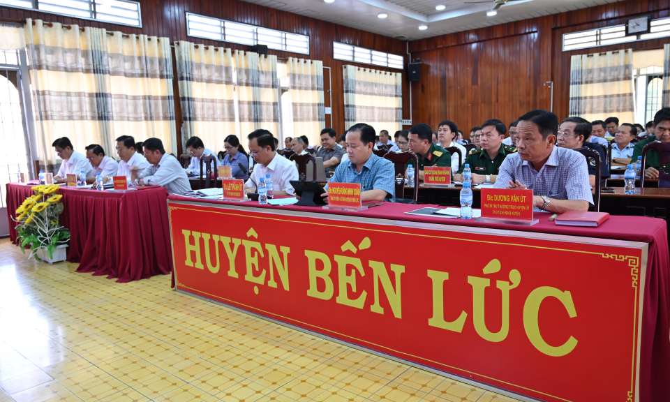 Bến Lức triển khai kế hoạch kinh tế - xã hội năm 2024