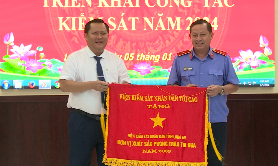 Viện Kiểm sát Nhân dân tỉnh triển khai công tác kiểm sát năm 2024