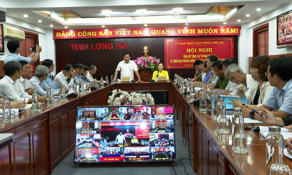 Long An triển khai công tác tư pháp năm 2024
