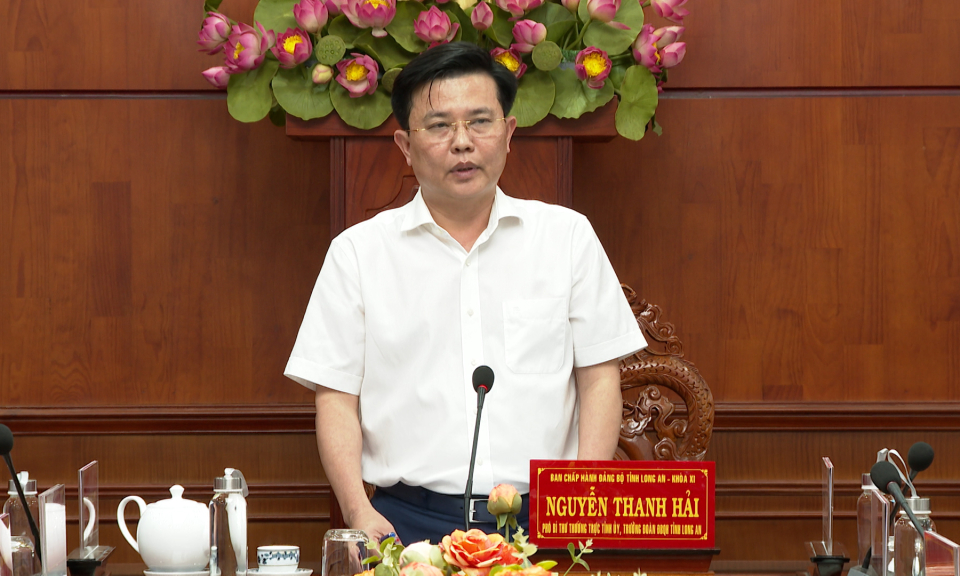 Giao ban các cơ quan Khối Đảng, MTTQ và các tổ chức chính trị - xã hội tỉnh quý IV/2023